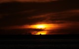bateau peche ombre soleil couchant polynesie tahiti