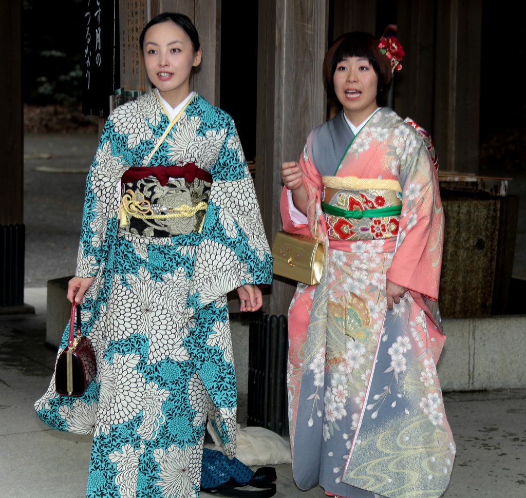 Parc Yoyogi 代々木公園 Tokyo Japon magokoro kimono taditionnel 着物