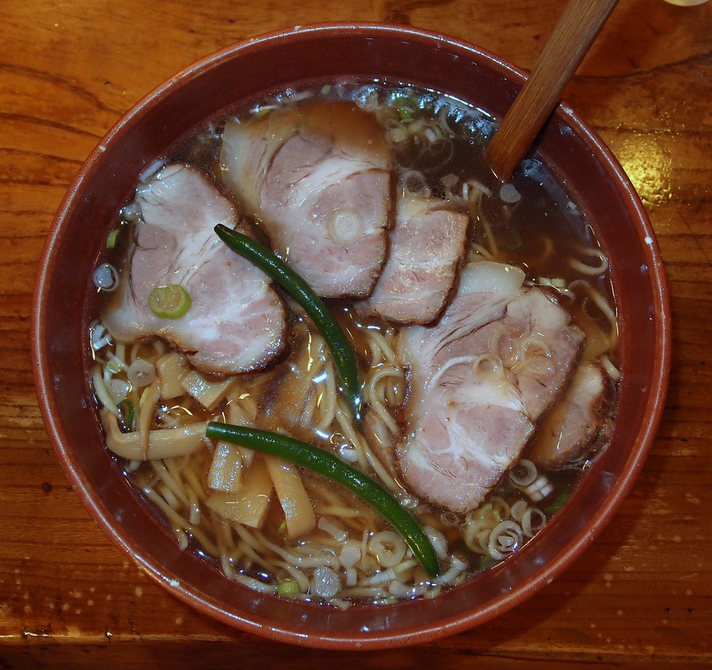 Chashumen チャーシュー ramen rahmen dish barbecued pork topping Tokyo Japan ラーメン
