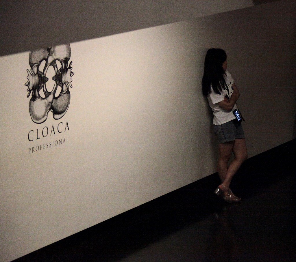Cloaca Professional Wim Delvoye tube digestif humain géant et fonctionnel Mona Muséum Hobart