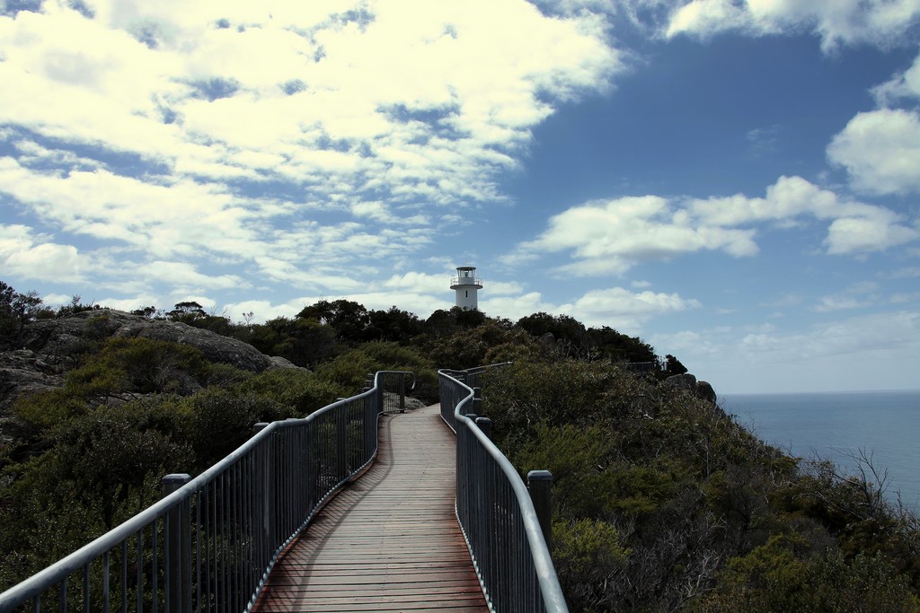 Cape Tourville Lighthouse Freycinet National Park Tasmania Australia