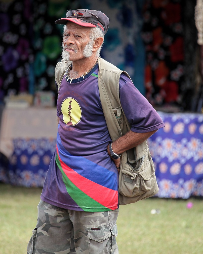 Homme tee shirt Kanaky Fête de Boulouparis 2015 Nouvelle-Calédonie