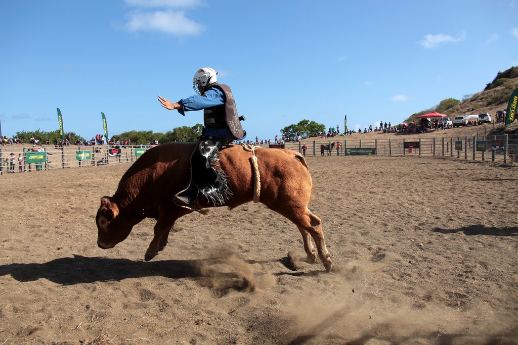 Bull Riding Rodeo Foire de Koumac et du Nord 2016 Nouvelle-Calédonie
