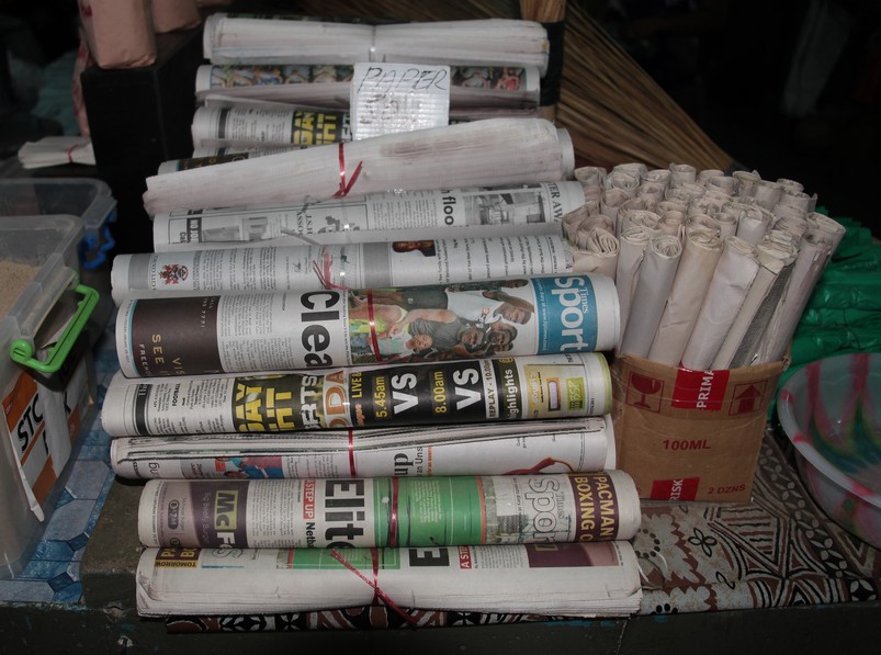 market news paper roll sigatoka fiji fidji roulleau de papier emballage pas cher 