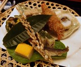 Beignet Tenpura tempura Kamiya Nogizaka restaurant Michelin guide Japon Tokyo 天ぷら 天麩羅