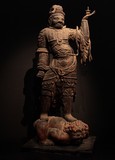 Bishamonten 毘沙門天 vaisravana vairavaa Musée National de Tokyo Japon Pièce classée comme propriété culturelle importante