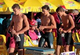 Meeting Qantas piscine du Cercle Nautique Calédonien nageurs compétition natation