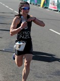 Lynch running Triathlon International Noumea 2014