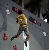 Ecuador competitor IFSC world youth championships lead and speed Climbing Noumea 2014 New Caledonia