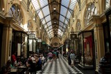 Royal Arcade heritage shopping arcade central business district of Melbourne, Victoria, Australia