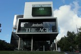 Daily newspaper The Age 250 Spencer Street Melbourne Australia
