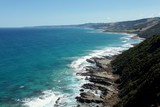 Great Ocean Road Australian National Heritage coast and sea