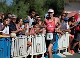 Samuel Betten running Triathlon international Noumea 2016 New Caledonia