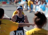 Radka Vadickova Running Triathlon international Nouméa 2016 Nouvelle-Calédonie