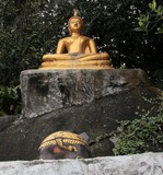 bouddha assis - thailand