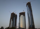 Abu Dhabi Etihad Towers building United Arab Emirats