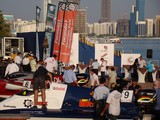 Stands Grand Prix motonautique d'Abu Dhabi Emirats Arabes Unis