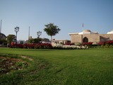 Sultanat d'Oman Mascatte Oasis de verdure en ville palais du sultan