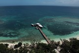 Embarcadère ilot Amédée Nouvelle-Calédonie touriste lagon recif Bateau Mary D Princess