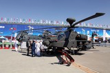 Helicopter apache UAE army display Al-Ain airshow United Arab Emirates