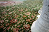 Sheikh Zayed Grand Mosque carpet in the main prayer hall by Iranian artist Ali Khaliqi