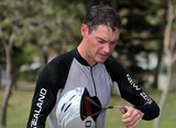 Portrait cycliste triathlon Noumea Nouvelle-Caledonie