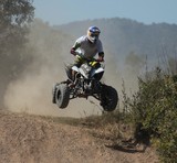 Jump quad cross ATV New Caledonia competition