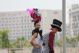 Beautiful Smile in Oasis village - Abu Dhabi Grand Prix F1
