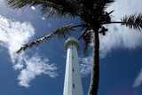Lighthouse of New Caledonia Amedee islet tourist sightseeing