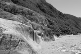 Franz Josef glacier stone New Zealand South Island