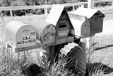 Post Office letterboxes mailbox New Zealand South Island