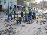 Abu Dhabi construction Emirats Arabes Unis exploitation humaine ouvrier chantier