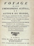livre Voyage dans l'hémisphère austral, et autour du monde, fait sur les vaisseaux du roi l'Aventure et la Résolution écrit par Jacques Cook